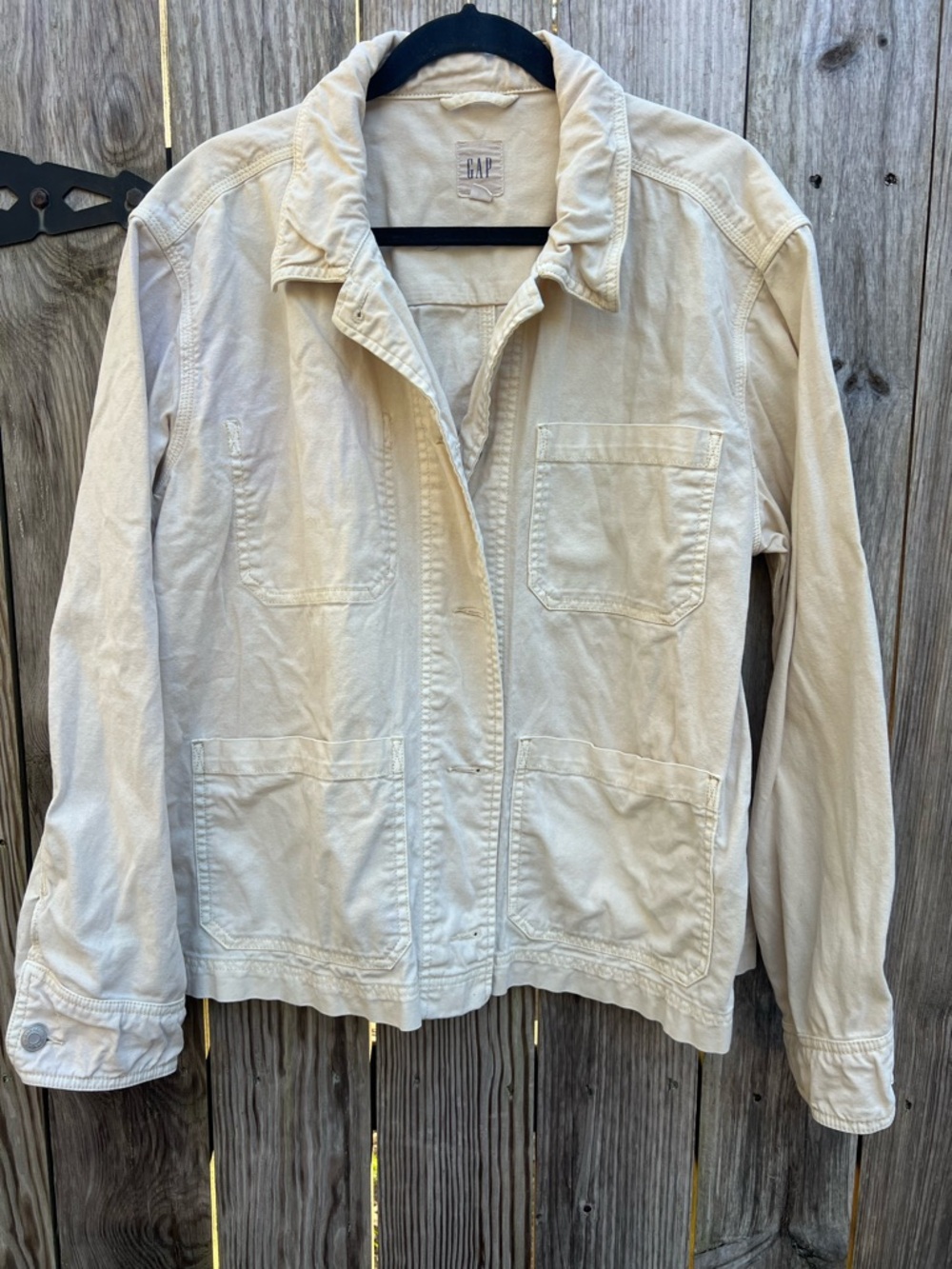 GAP Khaki Tan Jacket Coat Women’s Large